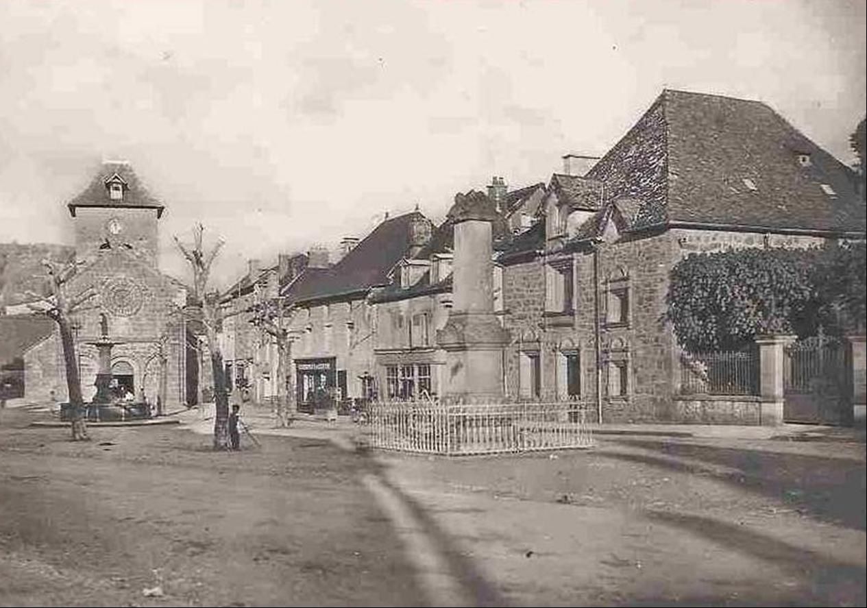 Saignes dans le Cantal en cartes postales anciennes