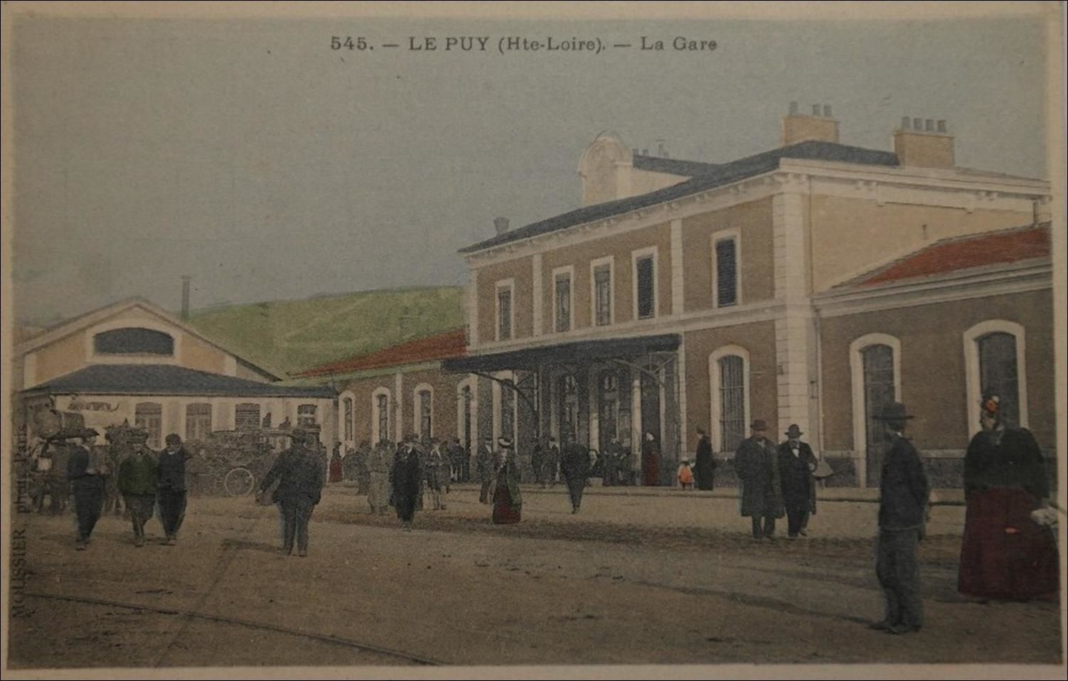 Un siècle dans la gare du Puy en Velay