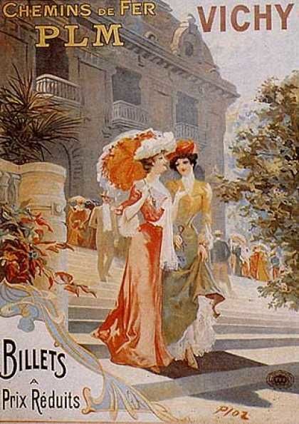 Vichy en cartes postales anciennes