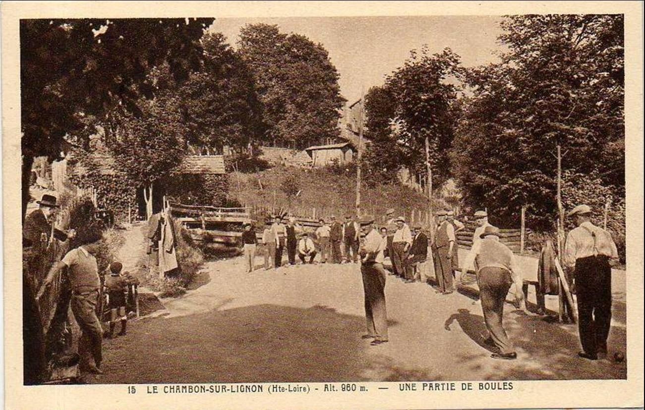 C'était hier au Chambon sur Lignon