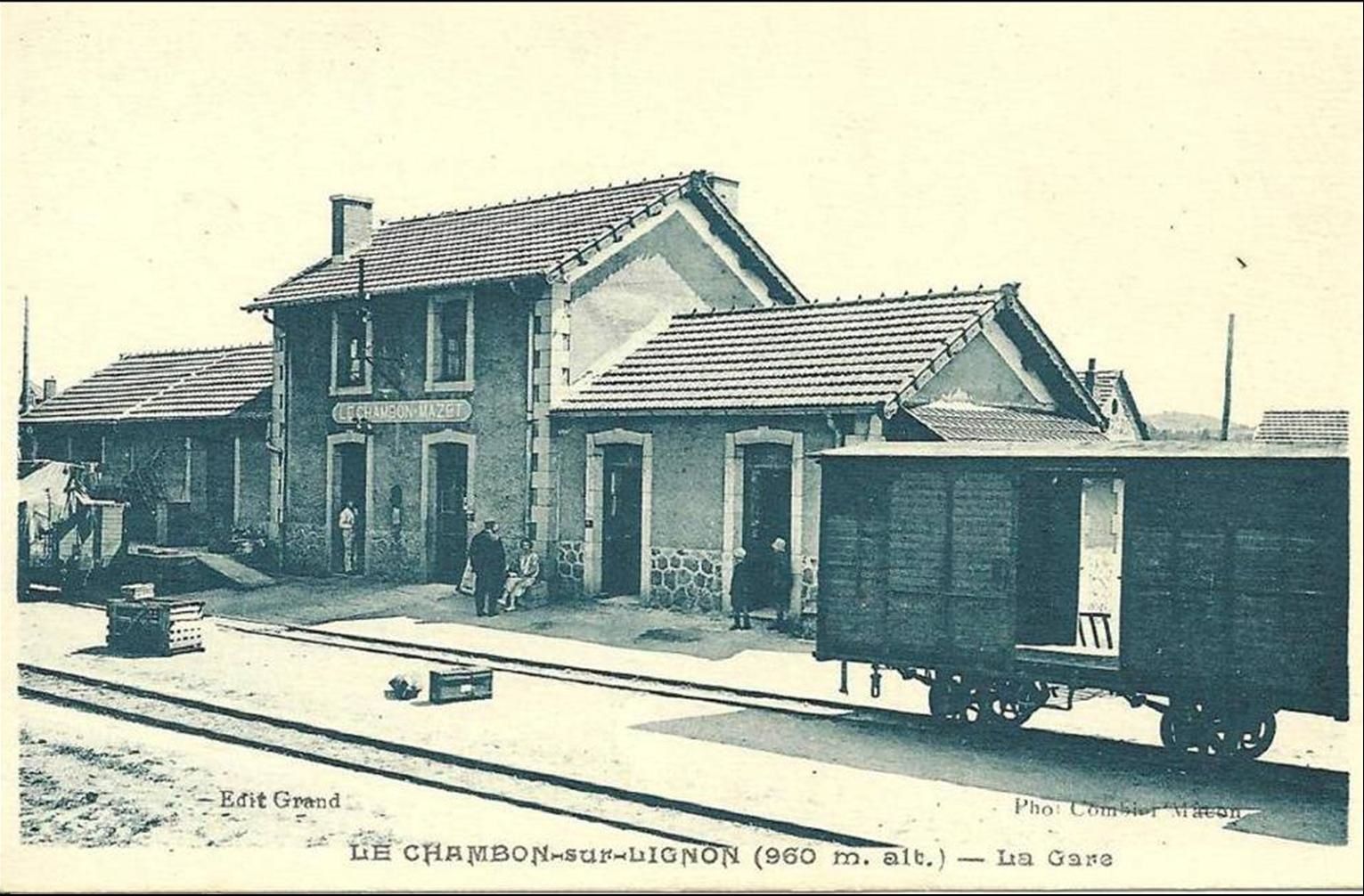 La gare du Chambon sur Lignon