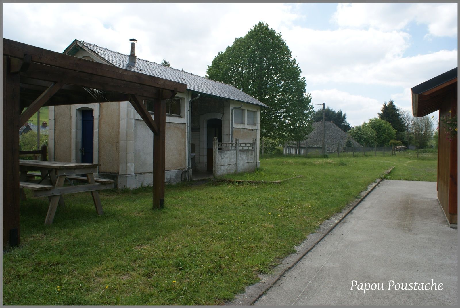 La gare d'Allanche