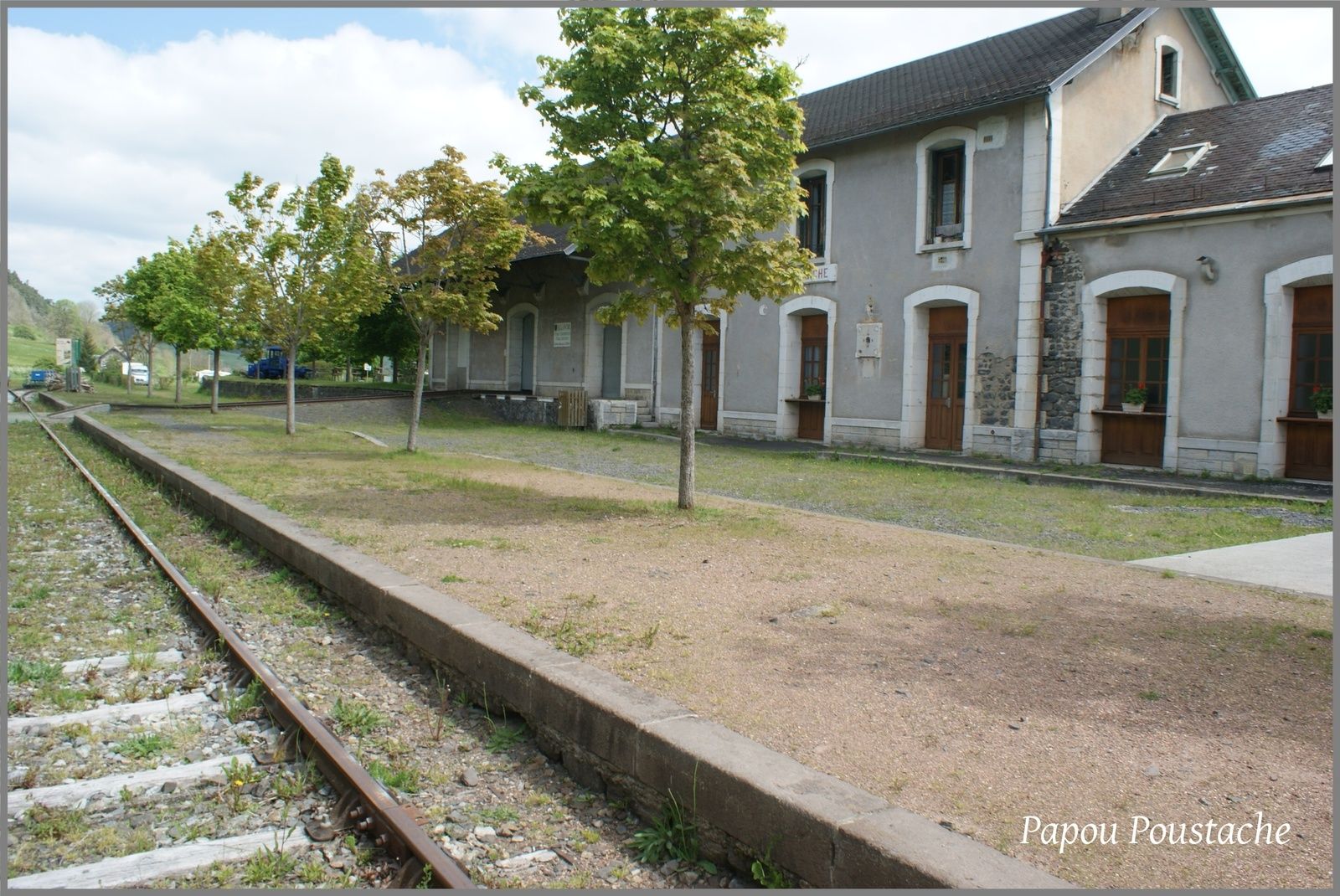 La gare d'Allanche