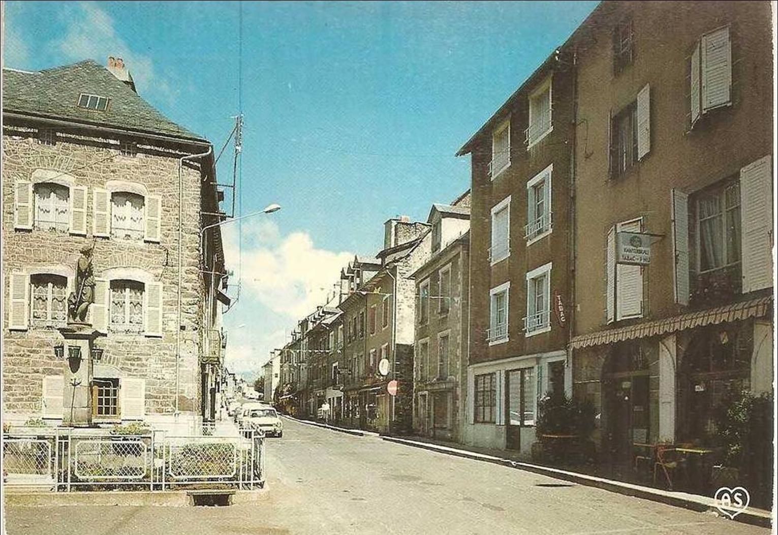 Les rues d'Allanche