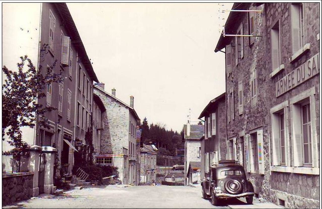 Au hasard dans les rues du Chambon sur Lignon