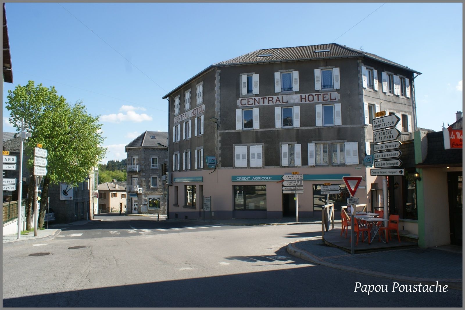 Au hasard dans les rues du Chambon sur Lignon