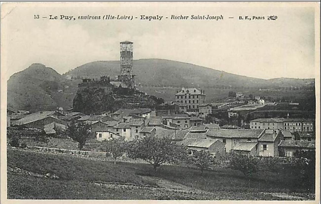 Patrimoine auvergnat: La statue Saint Joseph à Espaly