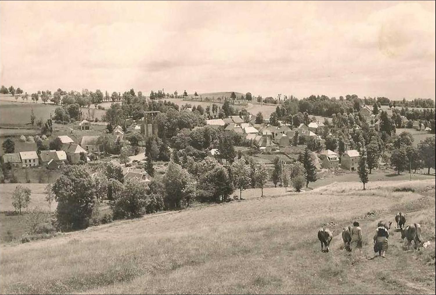 C'était hier à Cezens Cantal