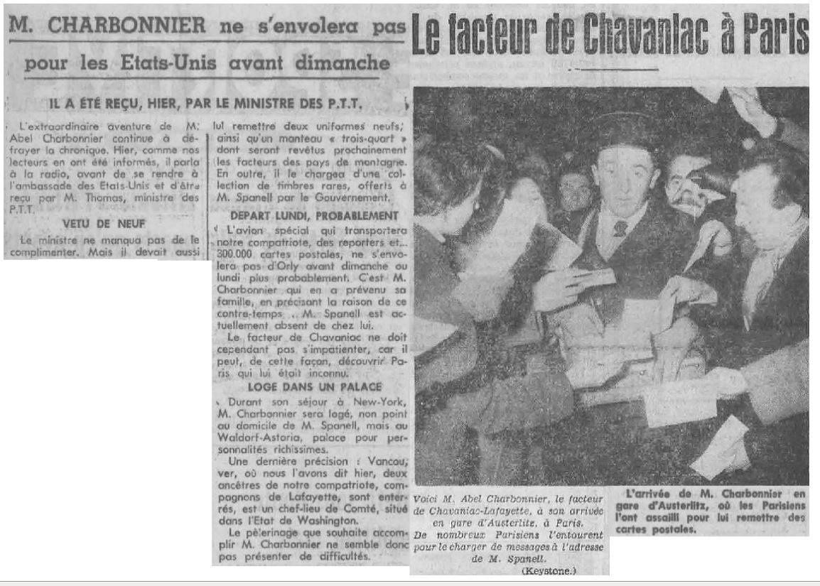 Personnalité auvergnate:Le facteur Charbonnier