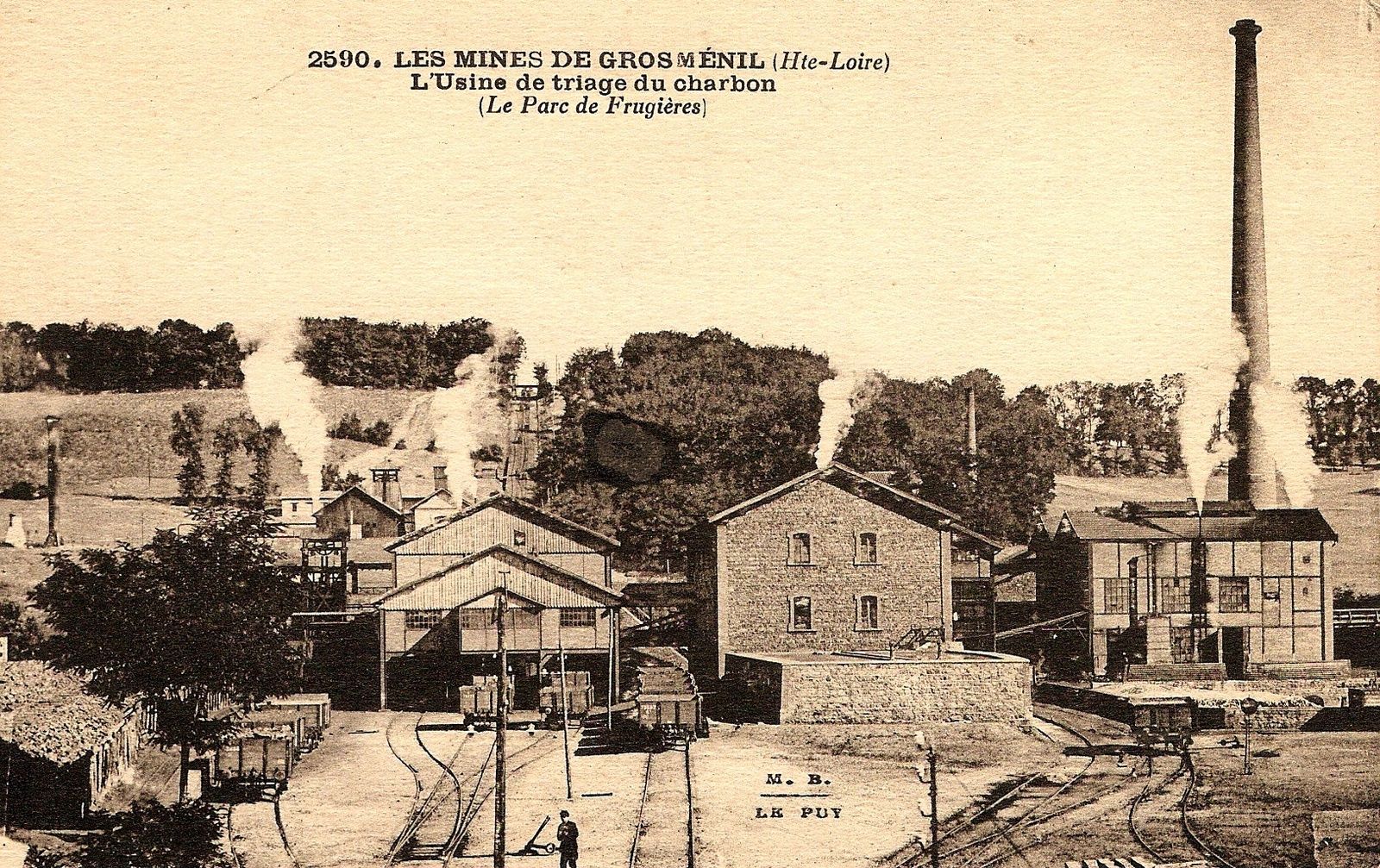 Les mines du Grosménil :Frugères et la catastrophe du 20 Mai 1952