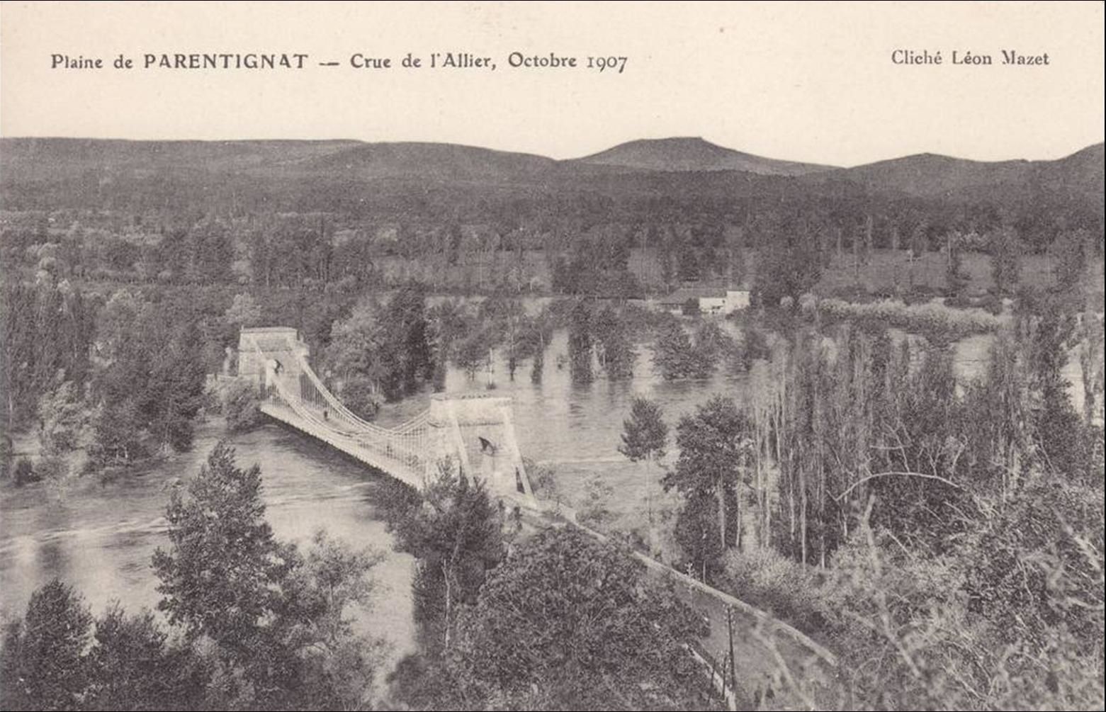 Les grandes crues de l'Allier