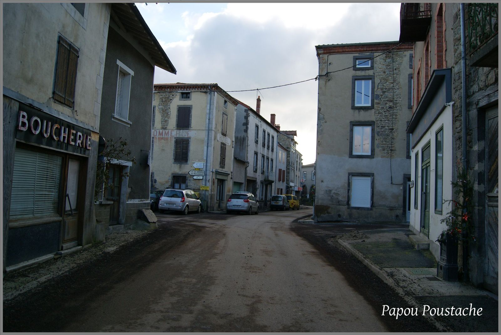 Les rues de Champagnac le Vieux d'hier et d'aujourd'hui