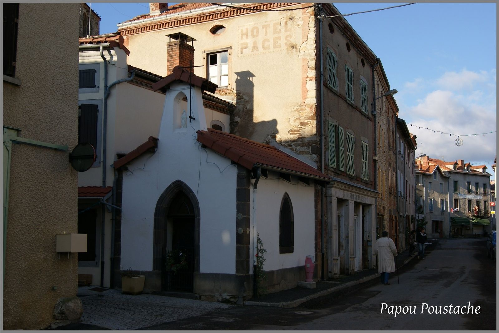 Les rues de Champagnac le Vieux d'hier et d'aujourd'hui
