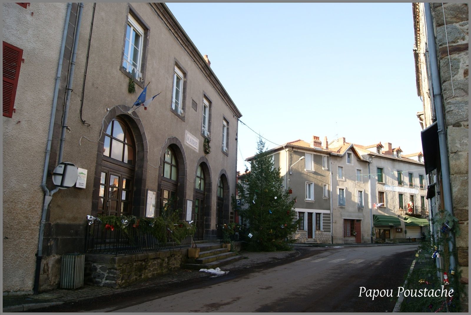 Les rues de Champagnac le Vieux d'hier et d'aujourd'hui