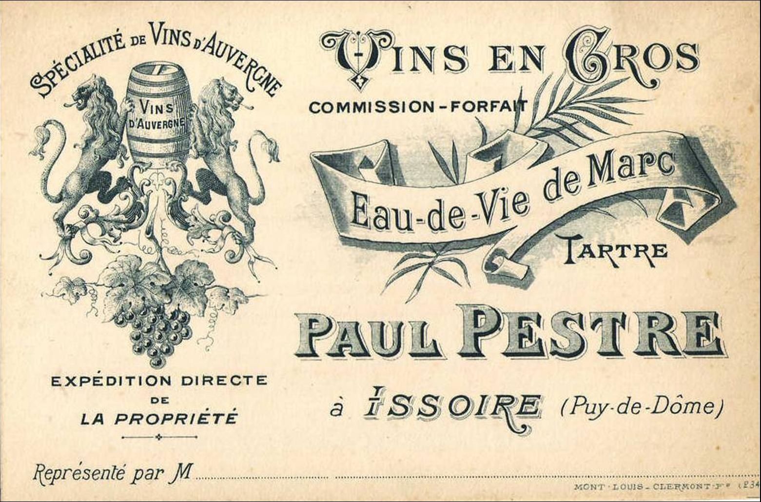 Il était une fois les vins  d'Auvergne