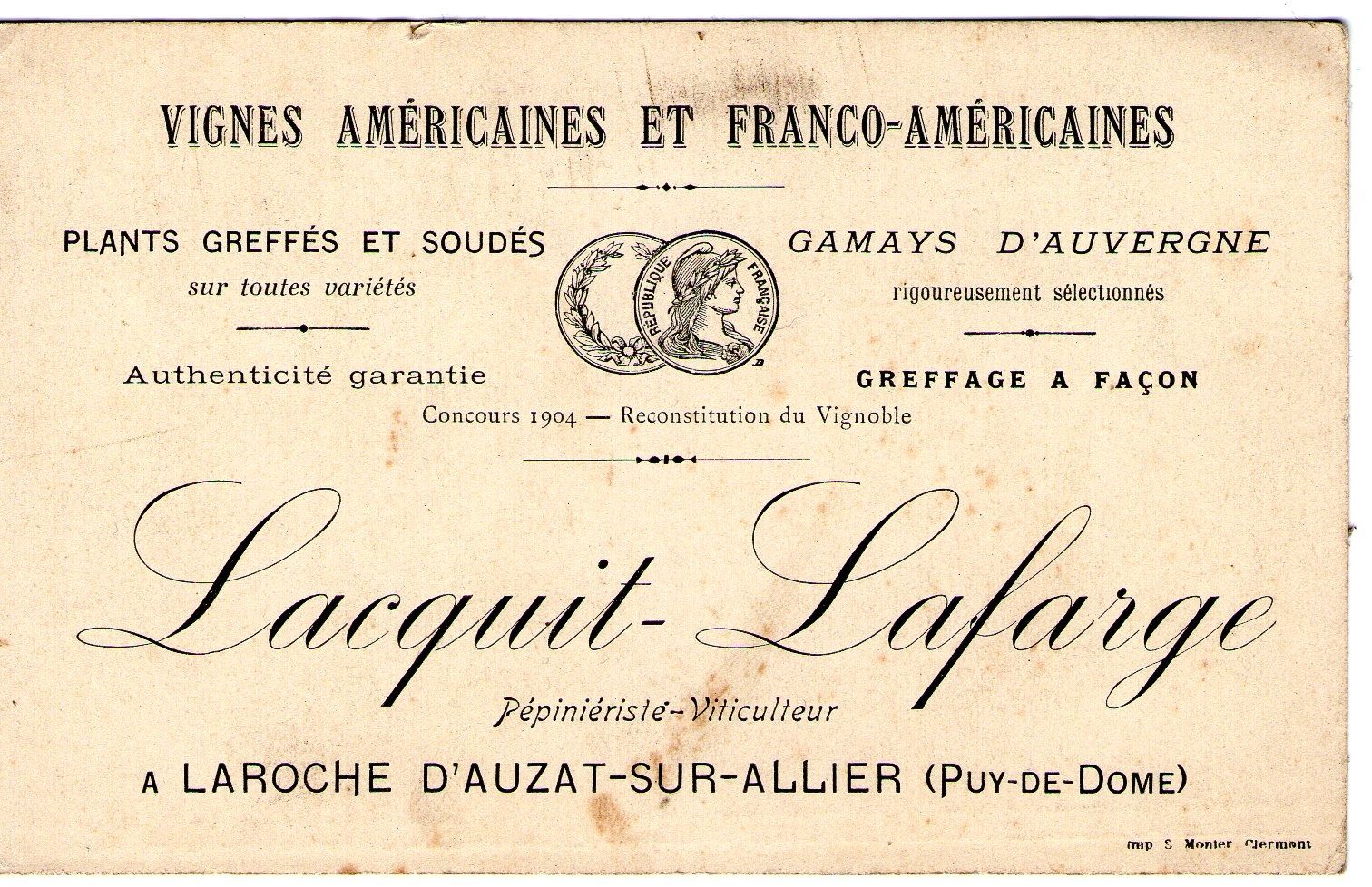 Il était une fois les vins  d'Auvergne