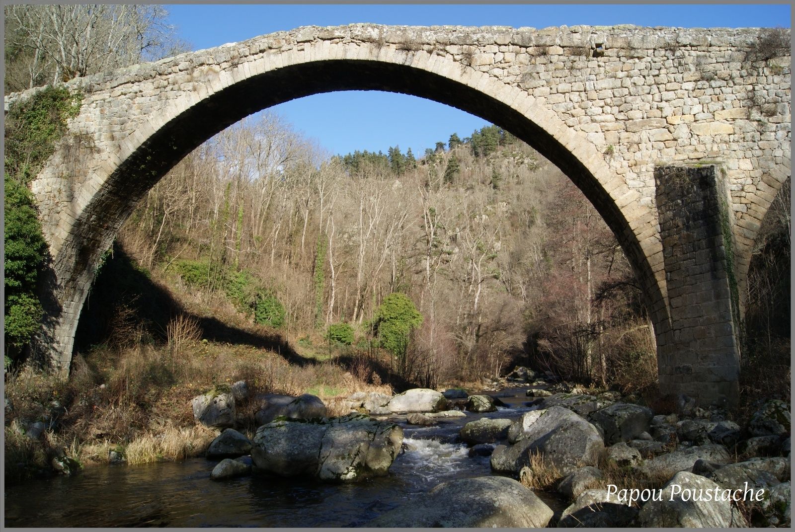 Pont du Diable à Chalencon
