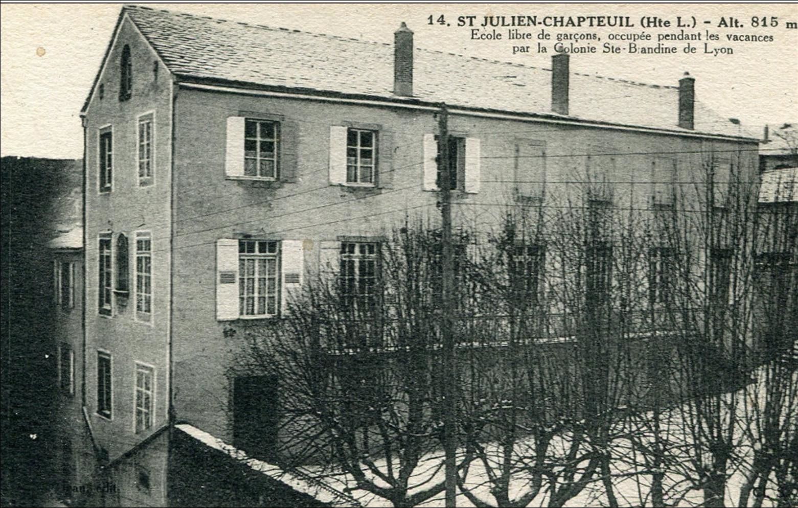 C'était avant hier à St Julien Chapteuil