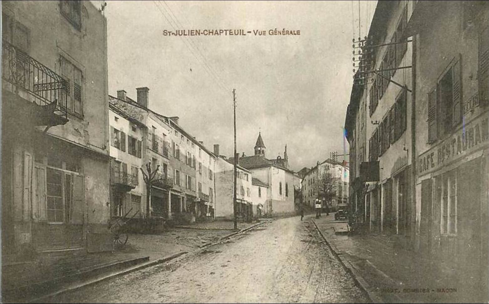 C'était avant hier à St Julien Chapteuil