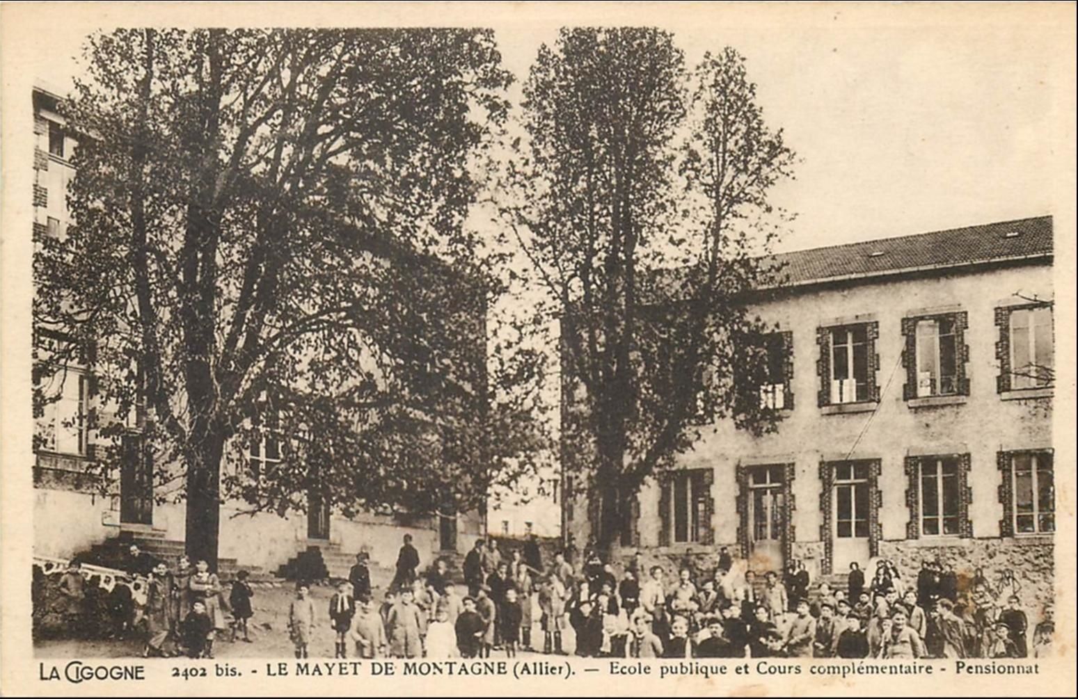 Ecoles du  siècle dernier
