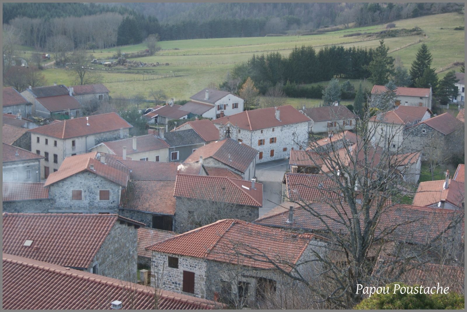 Les villages de Haute-Loire:Roche en Régnier
