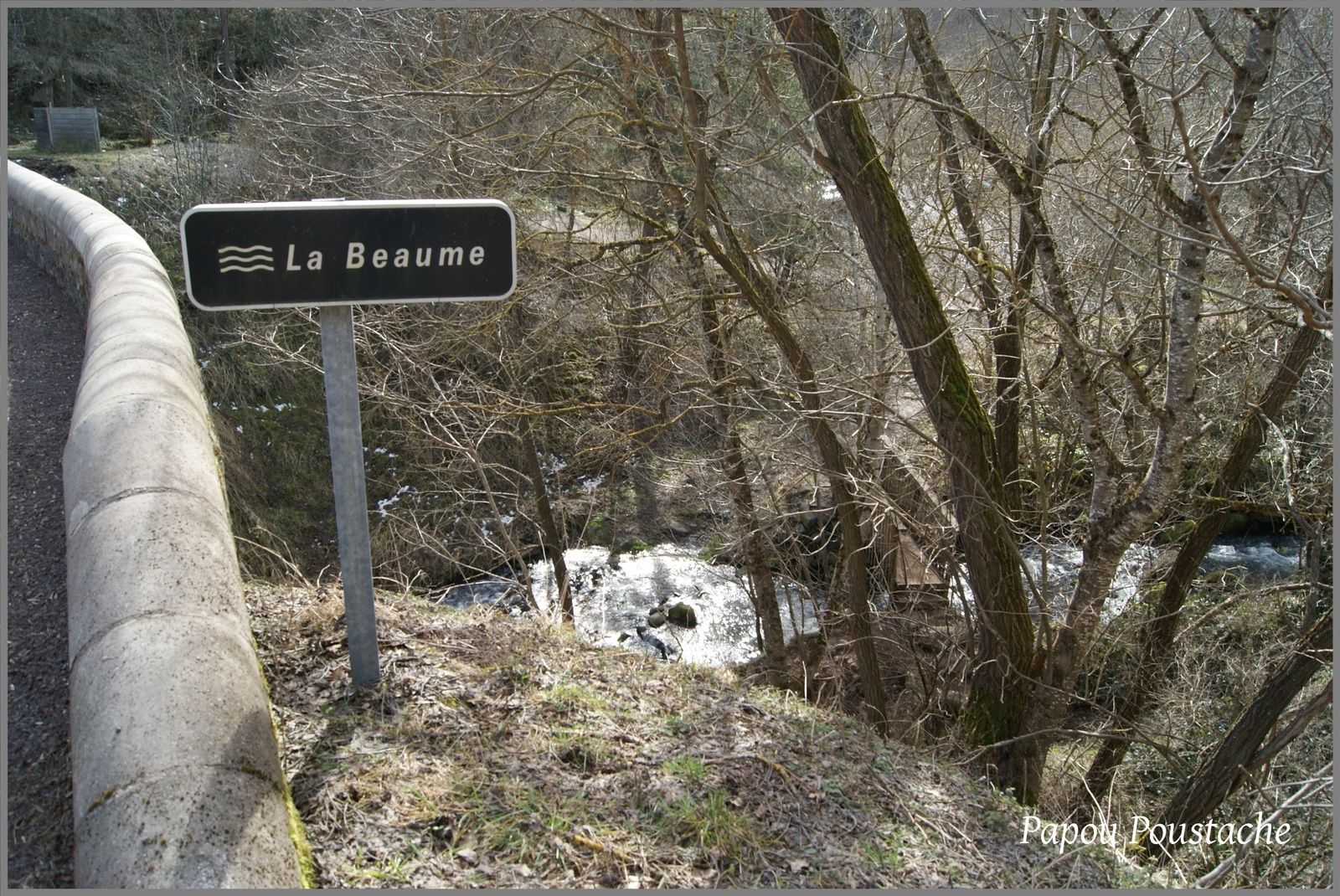 Randonnée le long de la Beaume