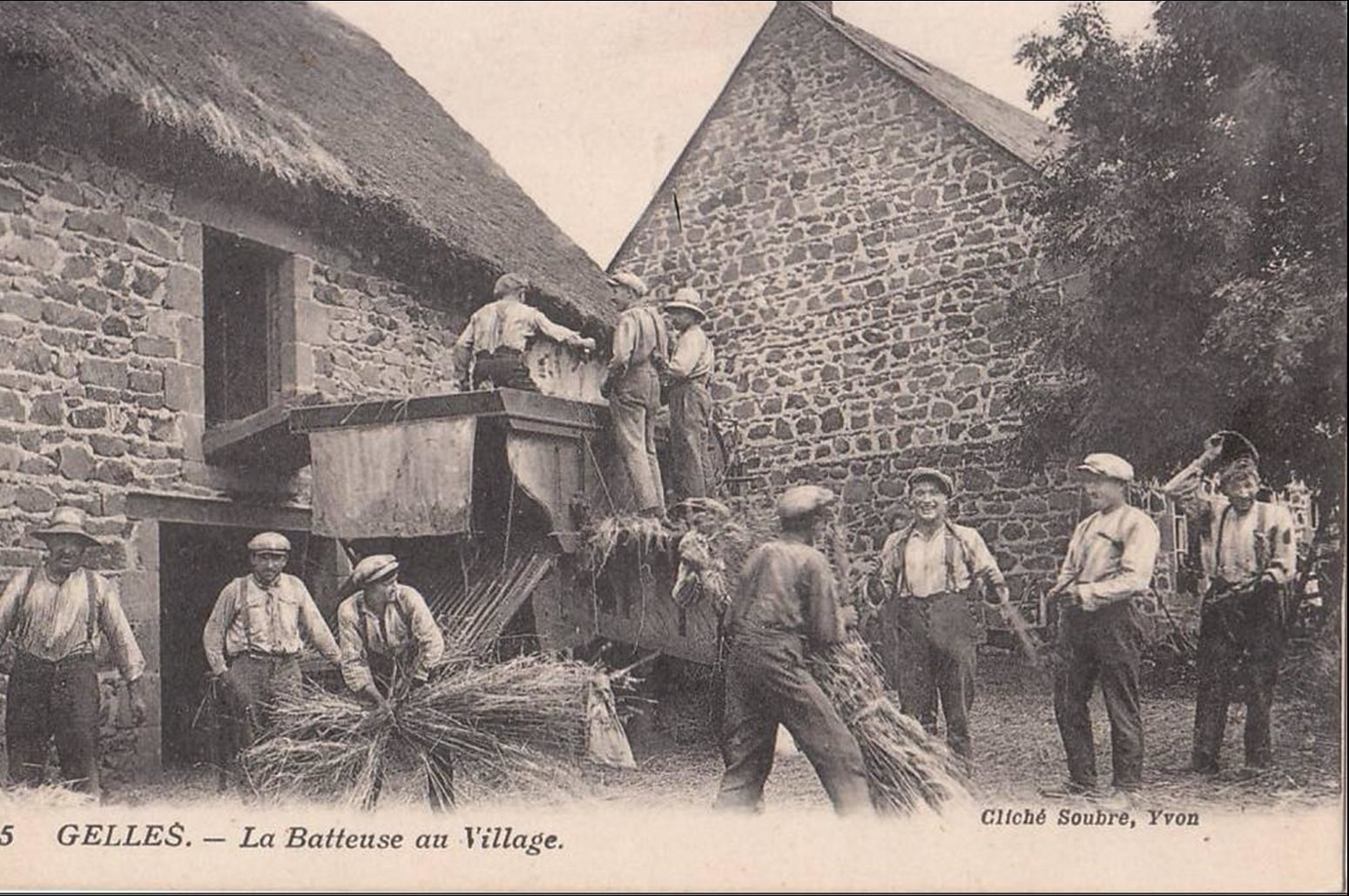  Gelles dans le Puy de Dôme au début du siecle dernier