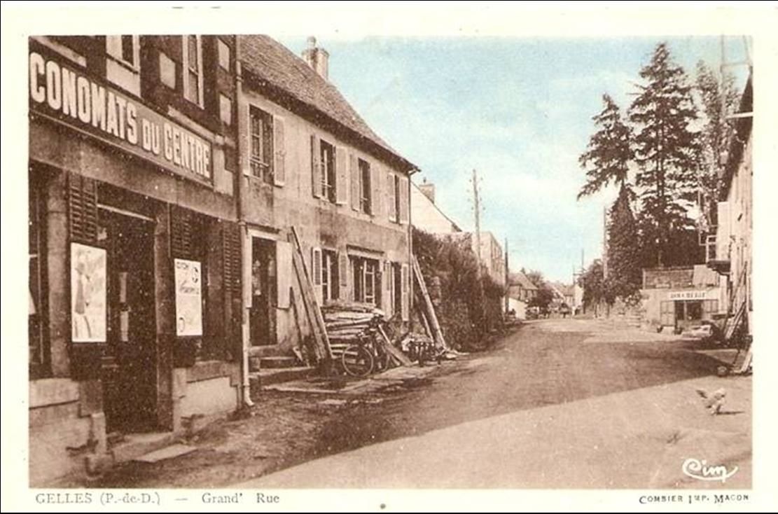 Gelles dans le Puy de Dôme au début du siecle dernier