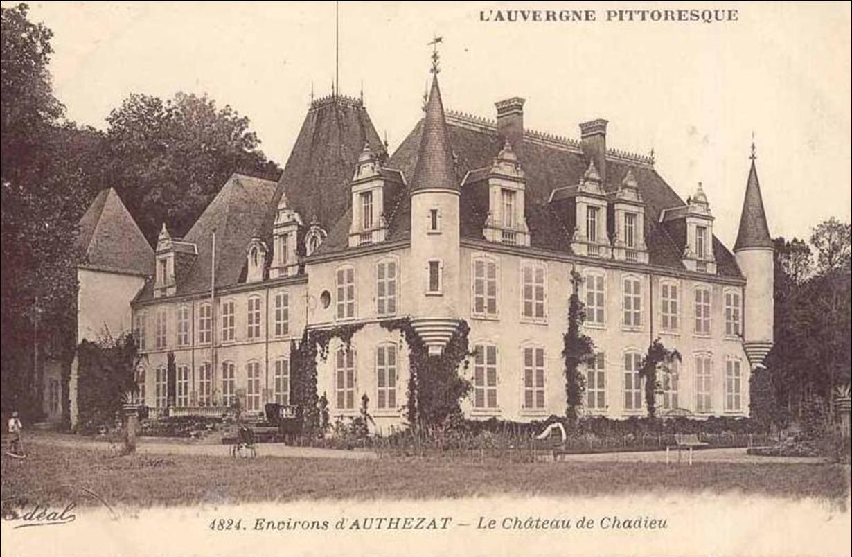 Le chateau de Chadieu