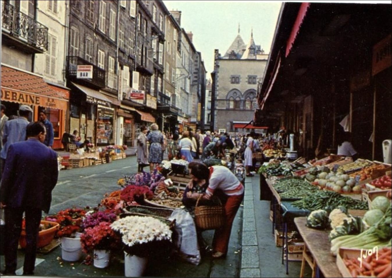 Jour de foire à Clermont Ferrand
