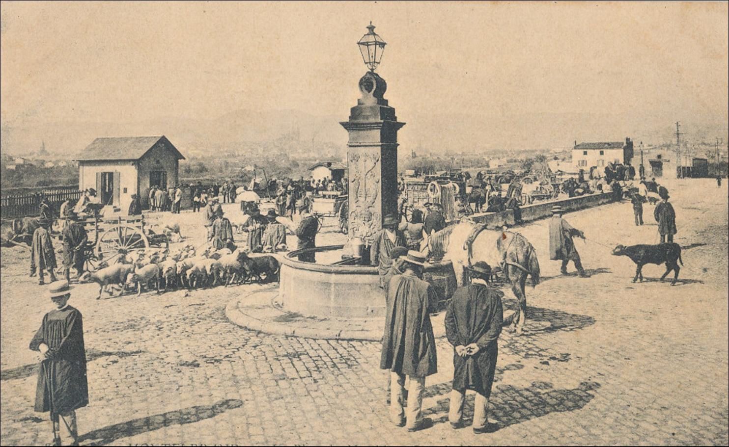 Jour de foire à Clermont Ferrand