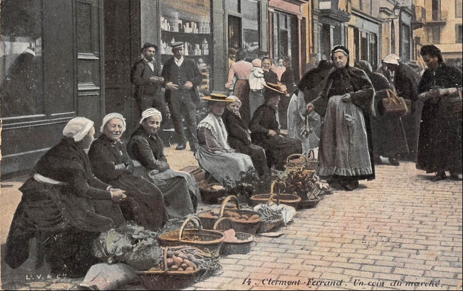 Jour de foire à Clermont Ferrand