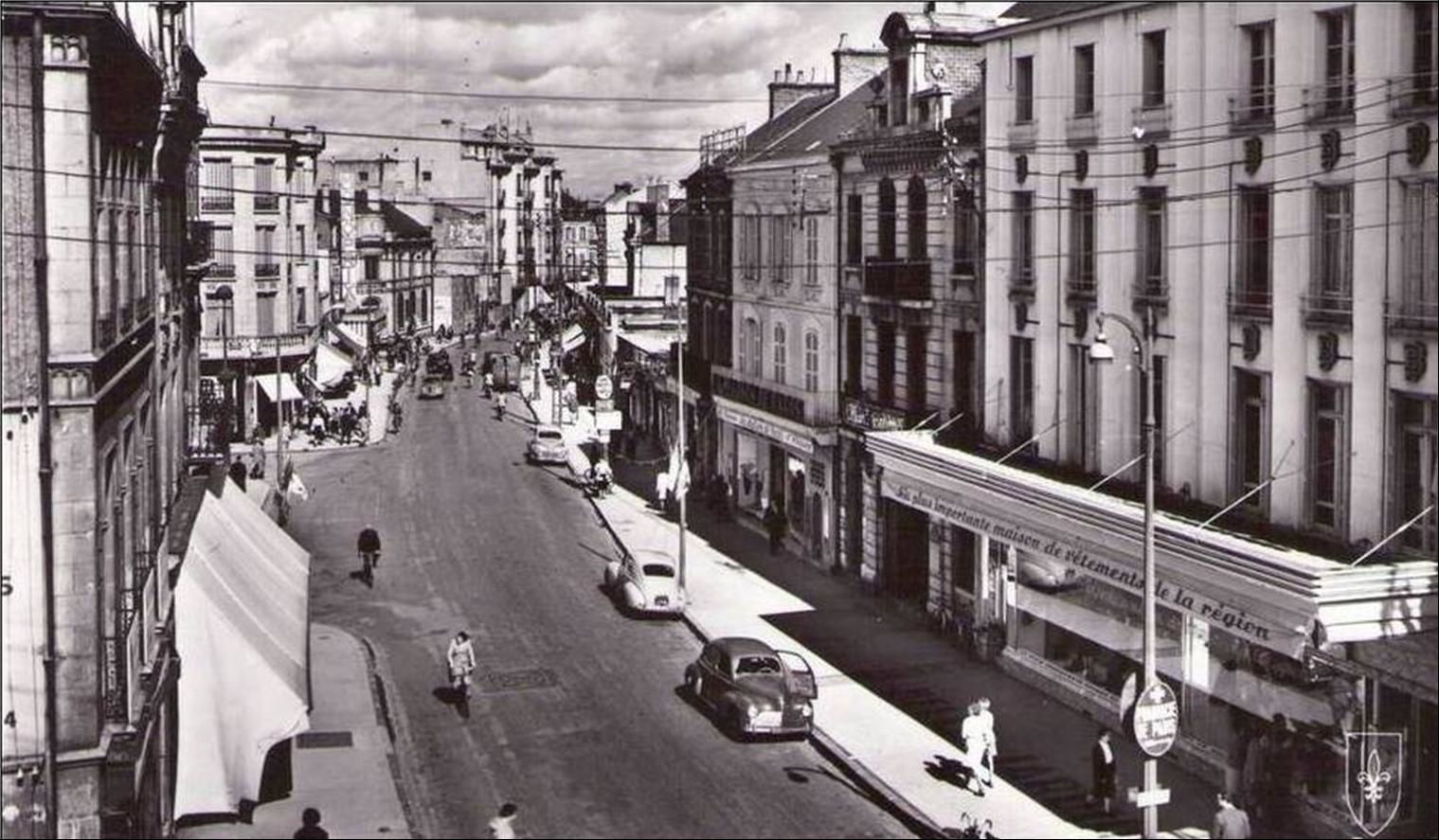 Montluçon dans les années 1950-60
