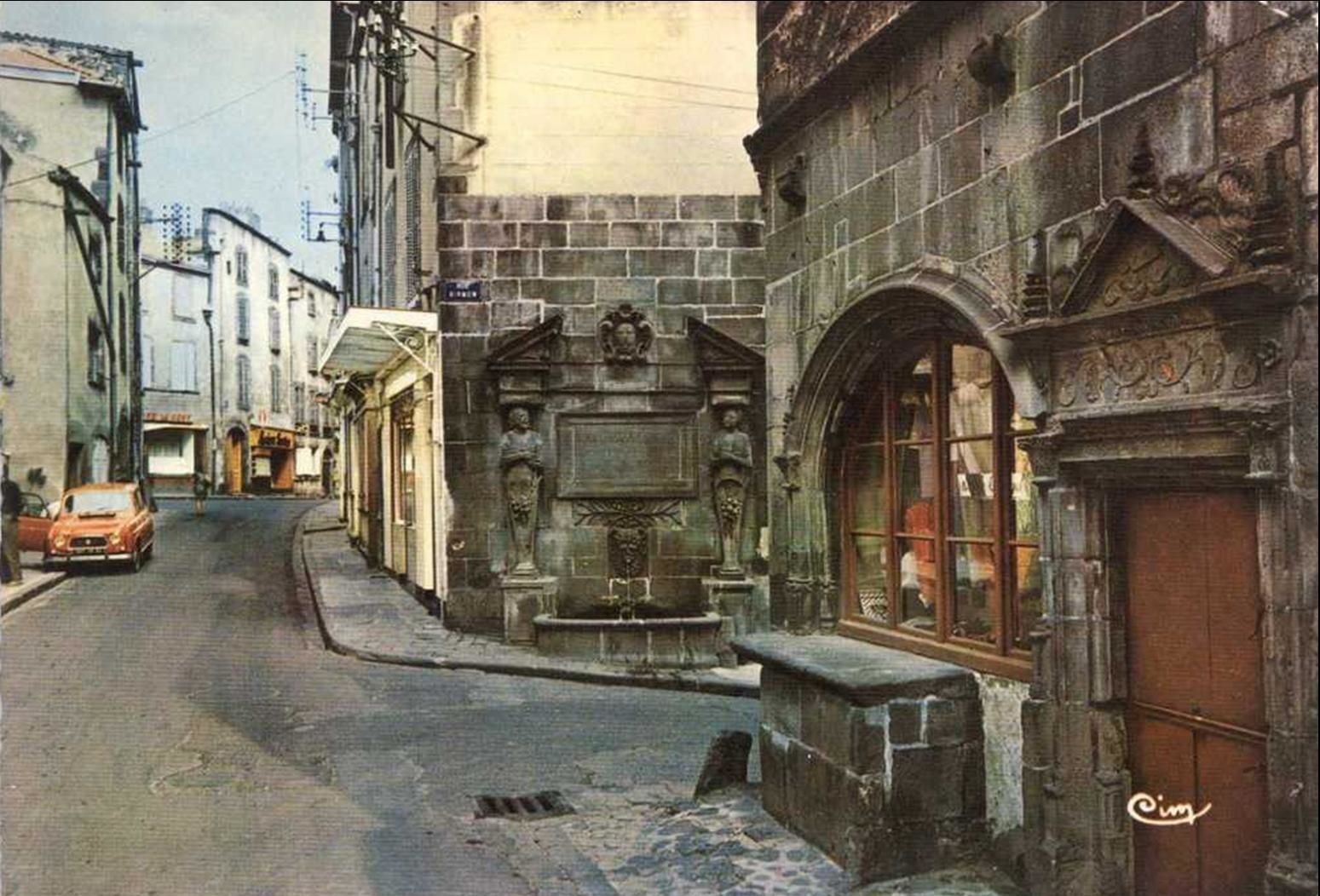 Riom dans les années 1950-60