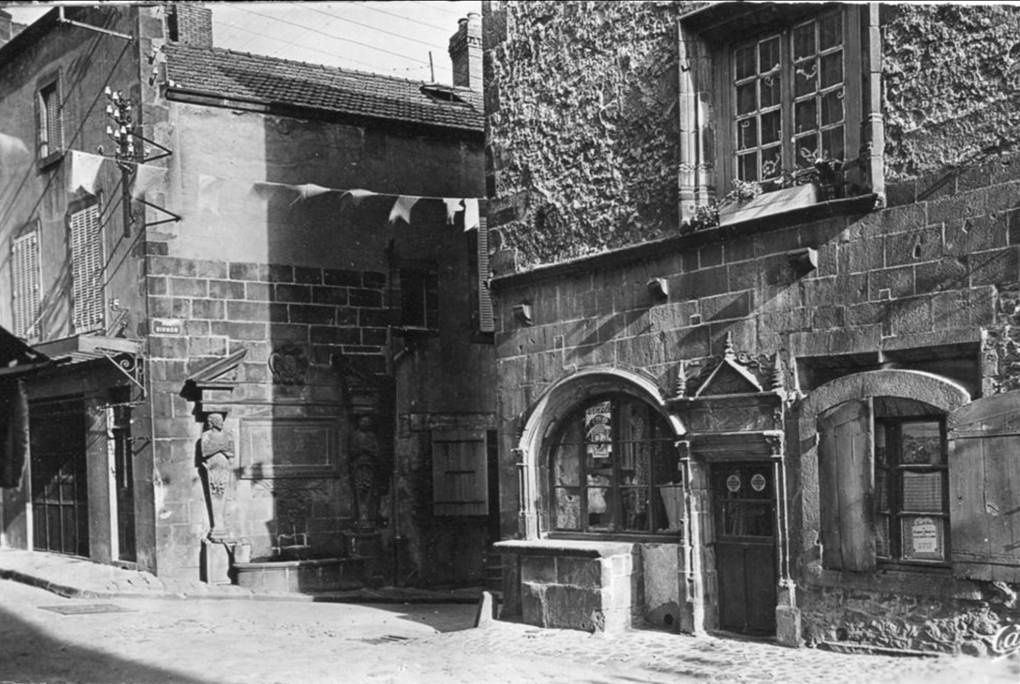 Riom dans les années 1950-60
