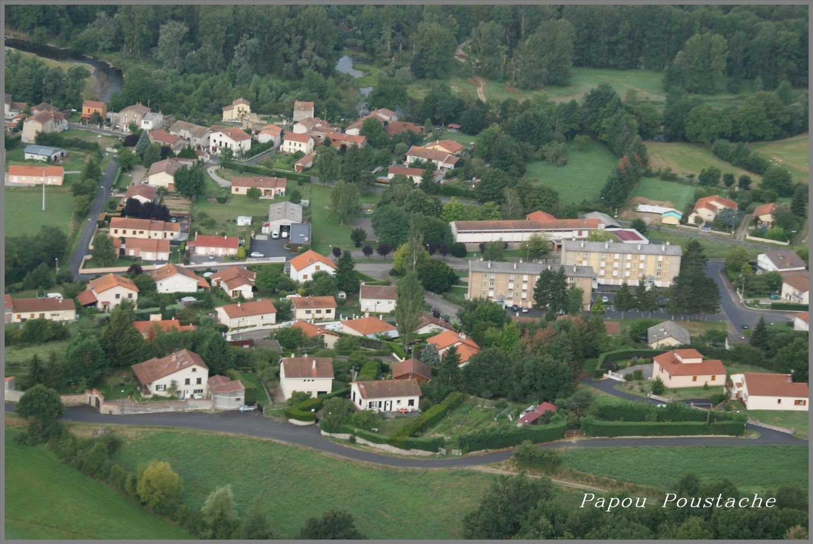 Chappe vue du ciel