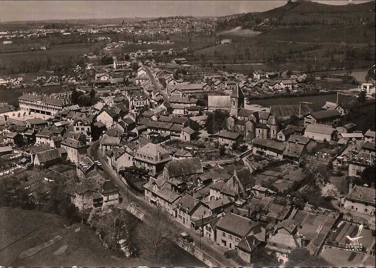 Arpajon sur Cère dans les années 1950-60