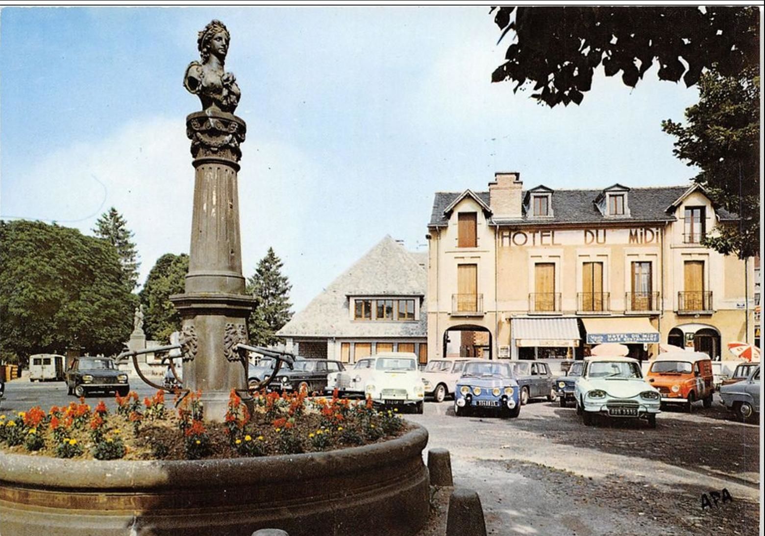Arpajon sur Cère dans les années 1950-60