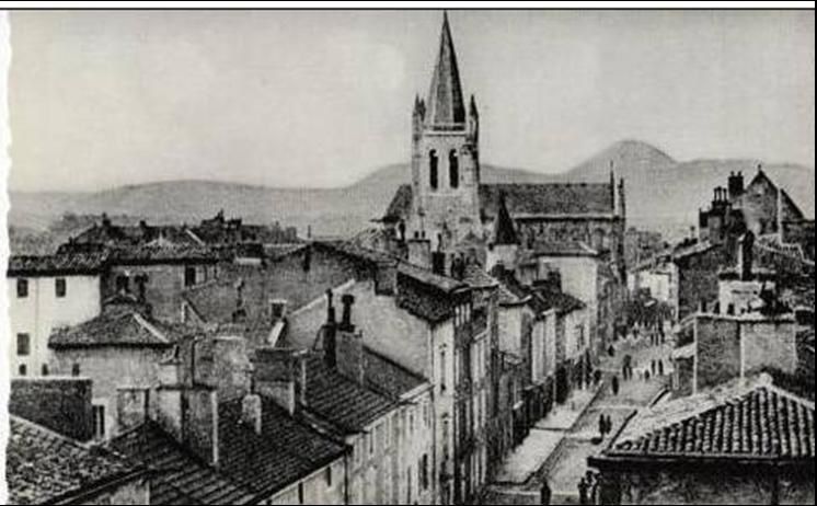 Aigueperse dans les années 50-60