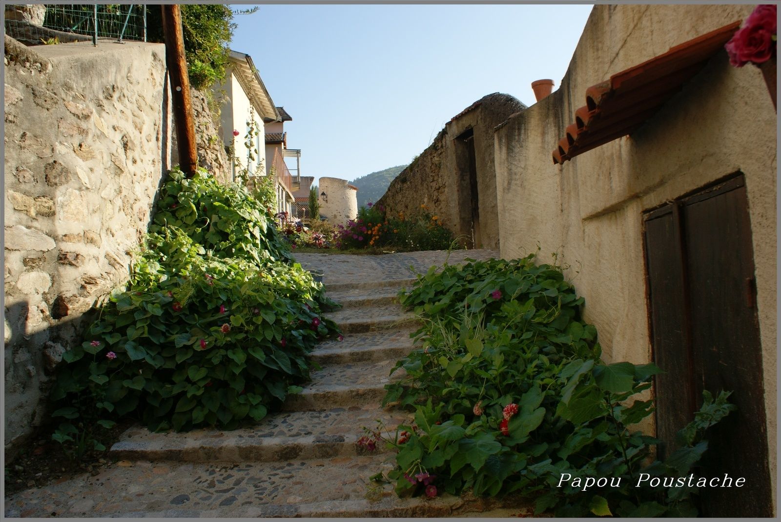 Auzon primé pour les  villages fleuris