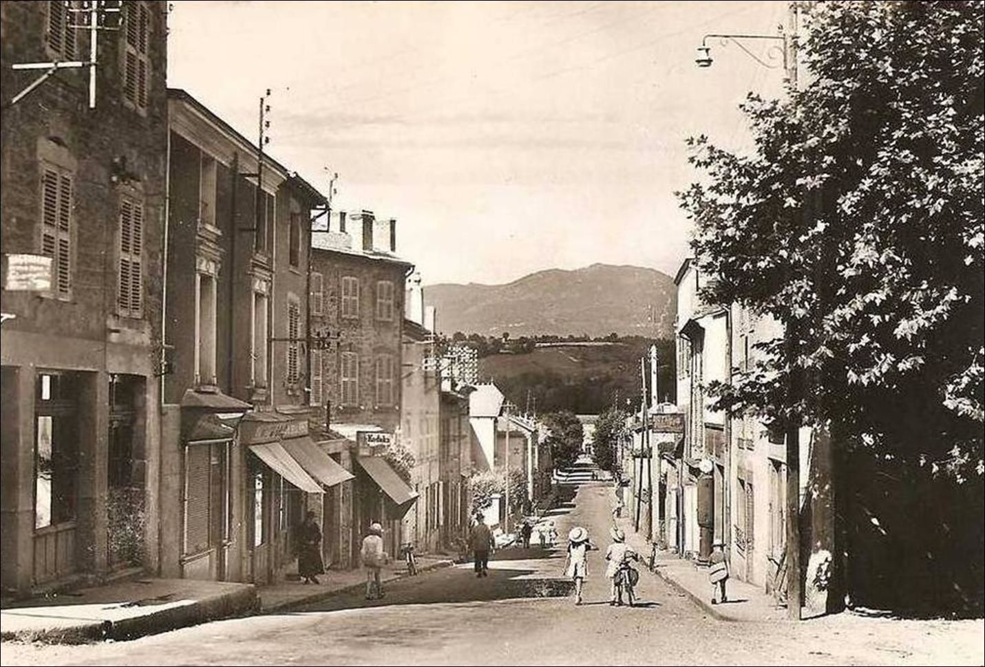 Courpière dans les années 50-60