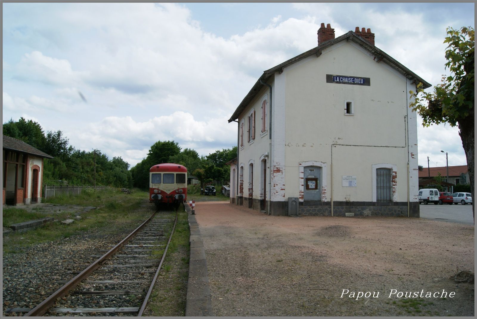 La gare de la Chaise Dieu - L'Auvergne Vue par Papou Poustache