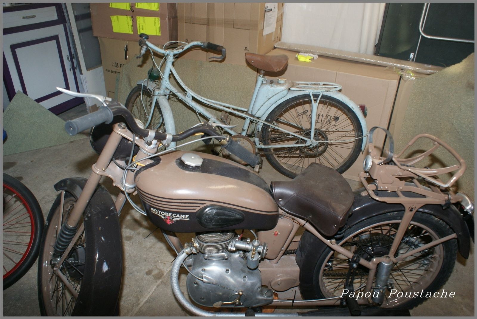 Ils vivent leur passion: Michel et ses Solex