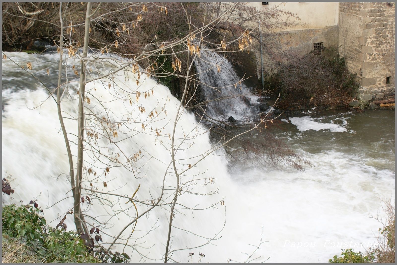 L'auvergne pittoresque:La cascade de Saillant