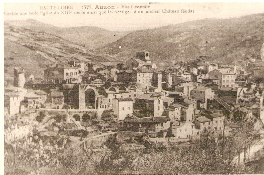 Auzon de 1900 à 1930