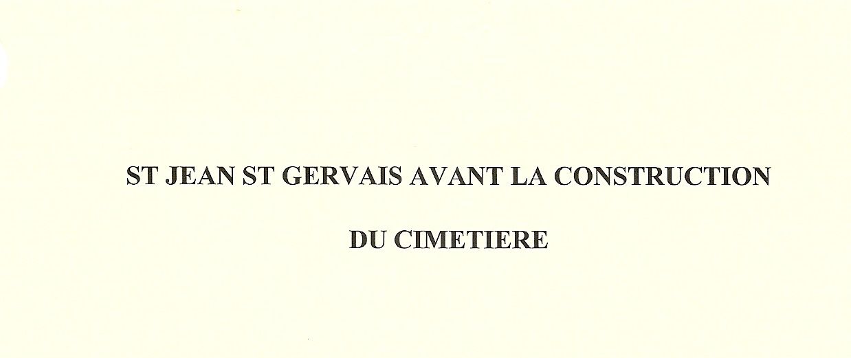         St Jean St Gervais