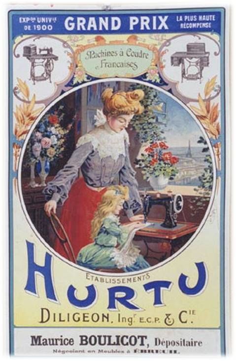 Les machines à coudre Hurtu à Montluçon(03) histoire de Hurtu
