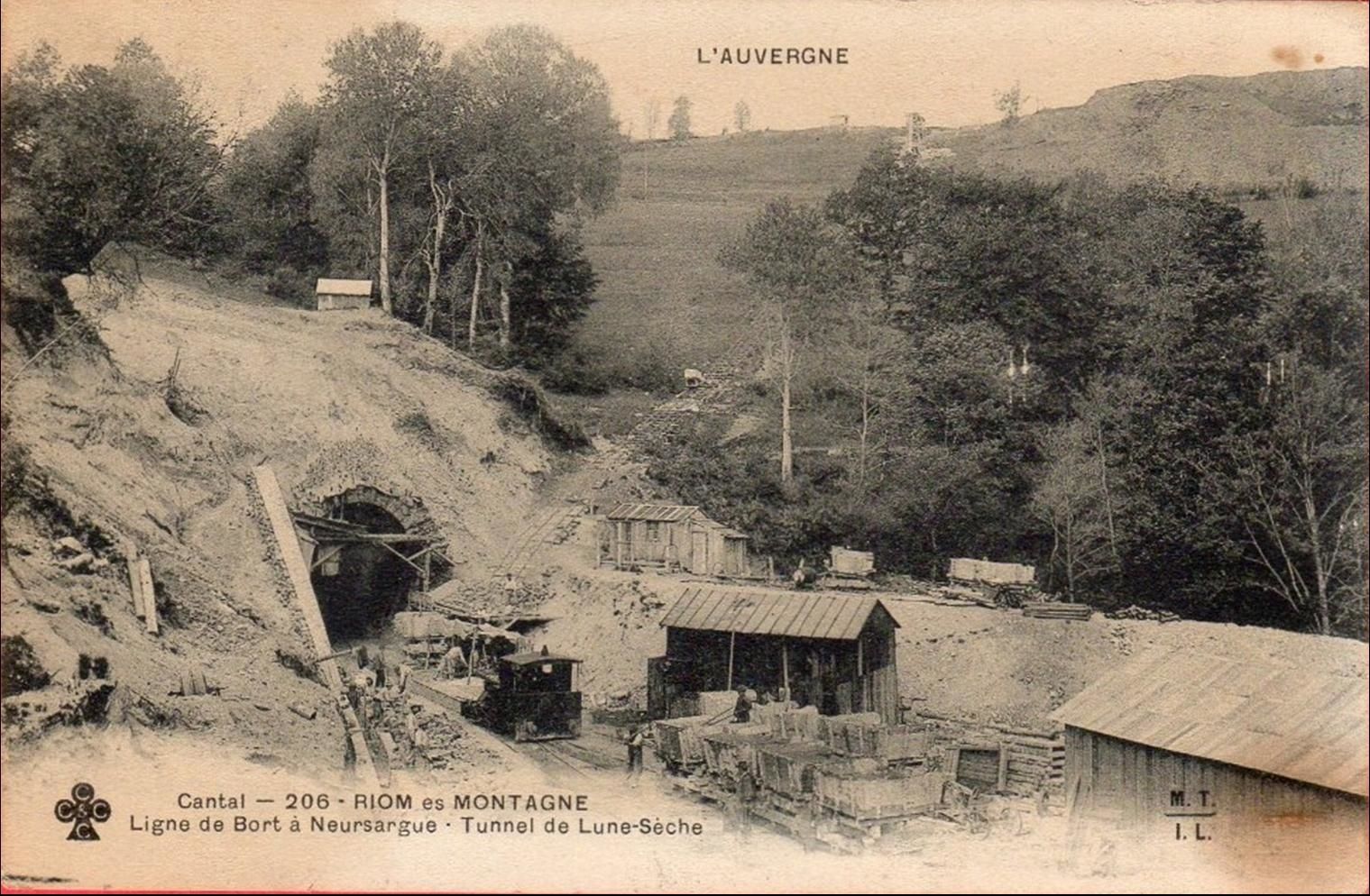 Ligne oubliée:  Bort les Orgues-Neussargues