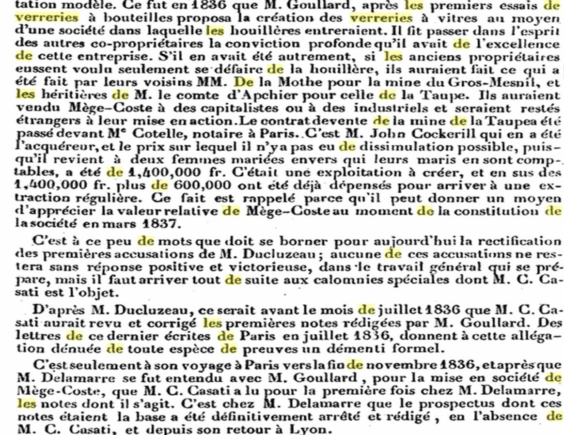 Les verreries de Mégecoste(Haute-Loire)