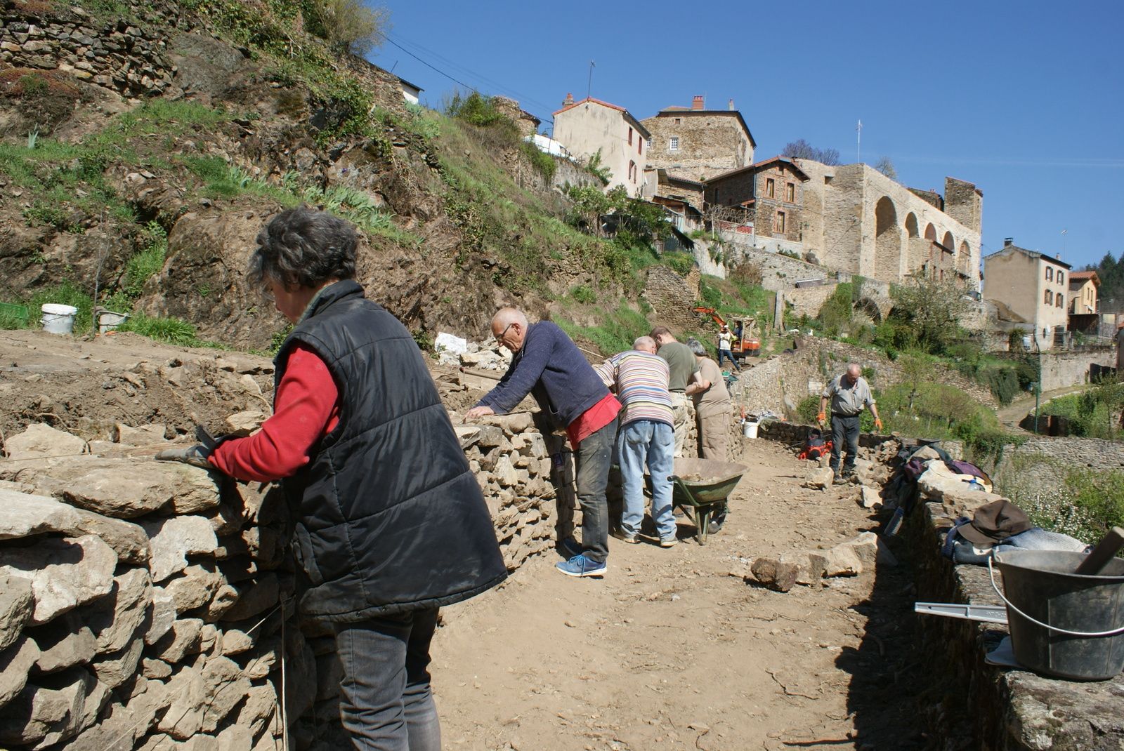 Les pierres séches
